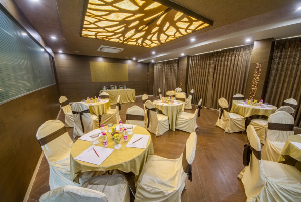 Banquet Hall at Hotel The Grand Vinayak