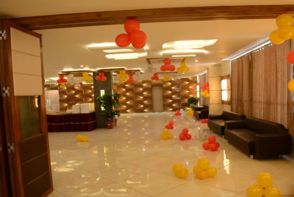Hall 2 at Hotel Darshan