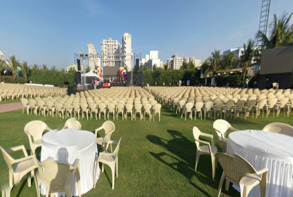 Lawn at Laxmi Lawns