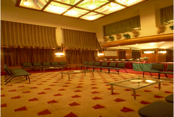 The Golden Pavilion Hall at Hotel President