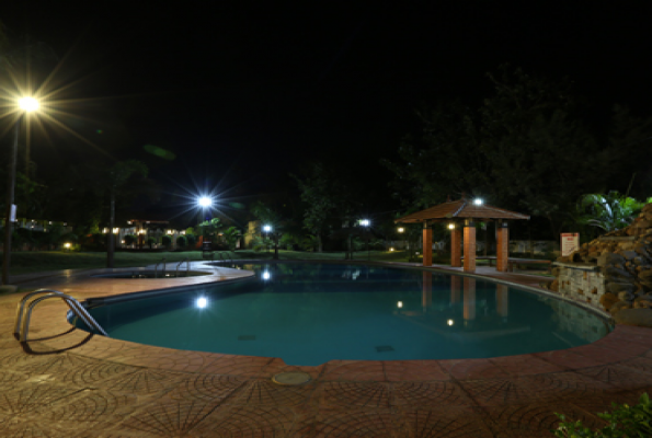 Pool side at The Southern Mermaid Resort