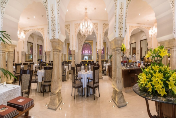 Marble Arch at Taj Jai Mahal Palace