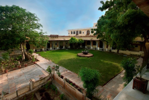 Mardana Courtyard at Fort Khejarla