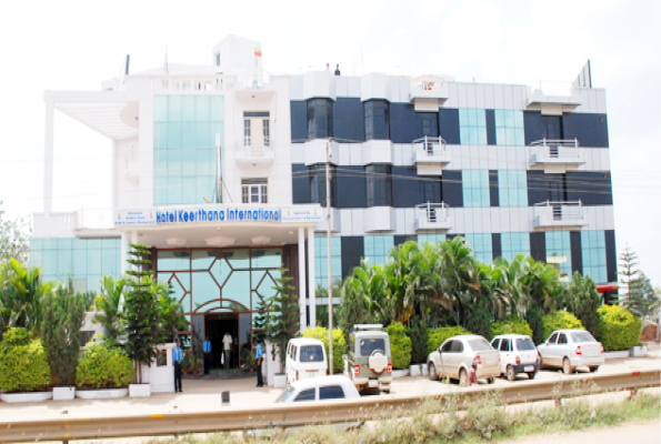 Banquet Hall at Hotel Keerthana International