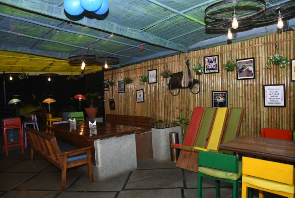 Cafe of Hotel Harsh Paradise in Malviya Nagar, Jaipur - Photos, Get