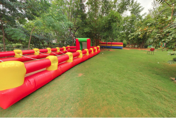 Play Area and Lawn at Chairmans Jade Club And Resort