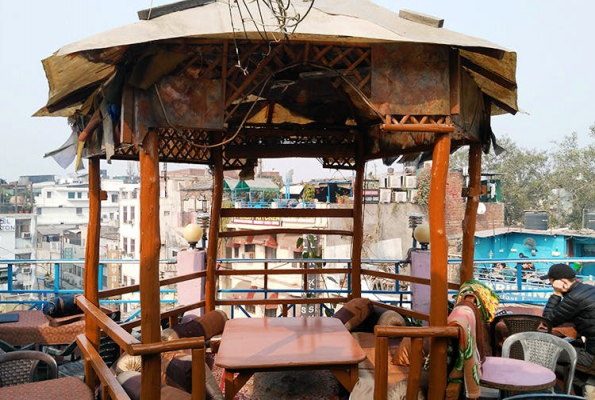 Exotic Rooftop Restaurant