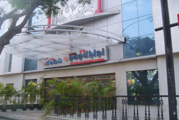 Restaurant at Nandhini Hotel