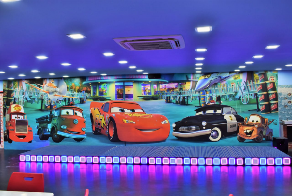 Banquet hall at Jumps N Bumps