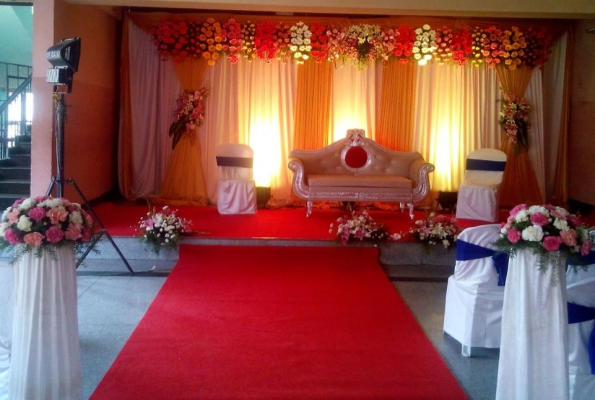 Main Hall at Chandragiri Palace Marriage Party Hall
