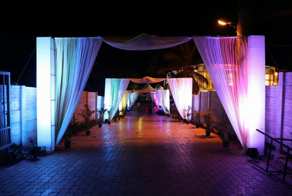 Dining Hall at Madhura Milana Convention Centre