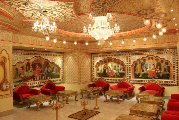 Sheesh Mahal at Virasat Restaurant