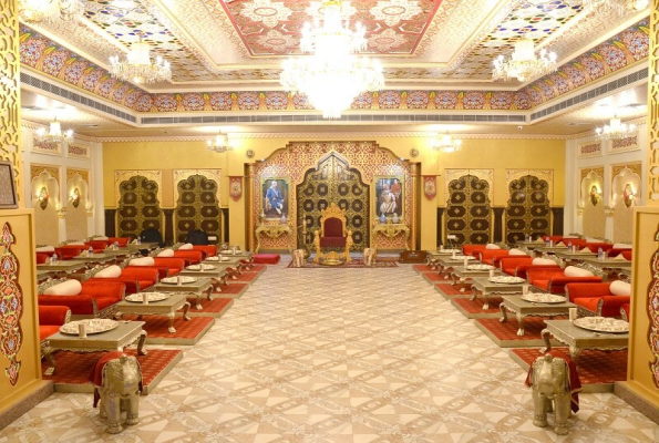 Sheesh Mahal at Virasat Restaurant