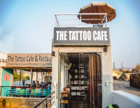 Top visited cafe in Jaipur The Tattoo Cafe Lounge Travelgoal  Tripoto