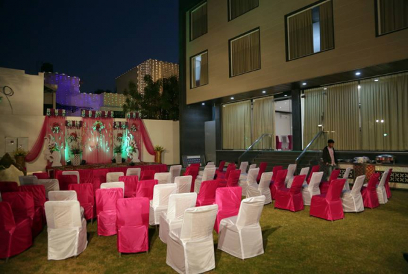 Banquet Hall I&II & Open Party Lawn at Sapphire Inn