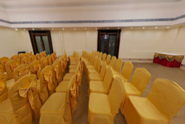 Banquet Hall at HOTEL BHIMAAS