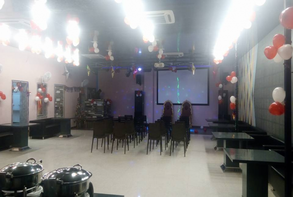 Party Area at New Aroras Restaurant