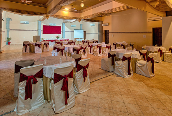 Banquet Area at Hotel Nirali Dhani