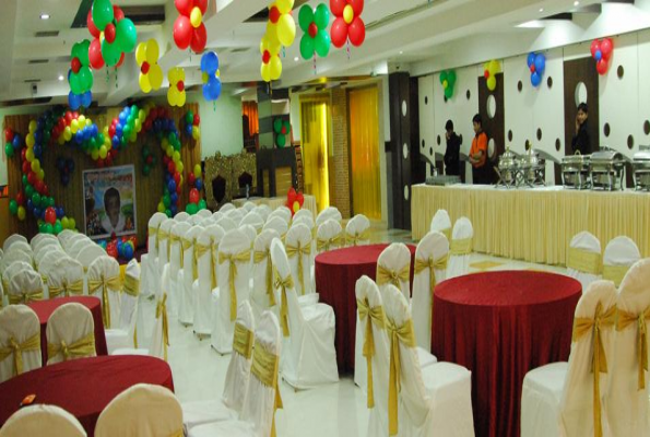 Banquet Hall at Swagath Grand Hotel