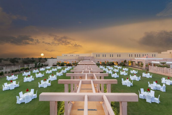 Banquet Lawn I at WelcomHotel Jodhpur