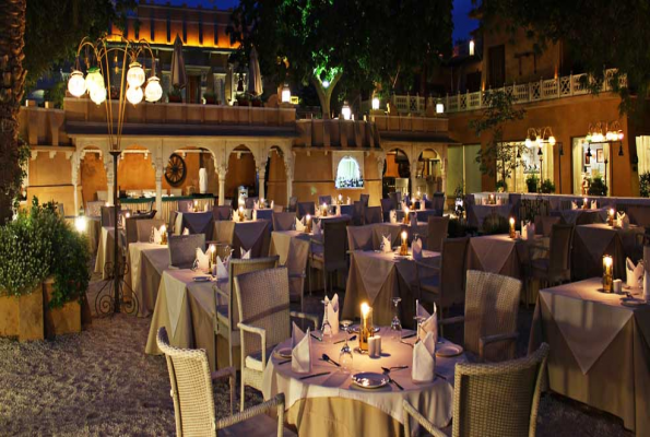 Garden Restaurant at Ajit Bhawan