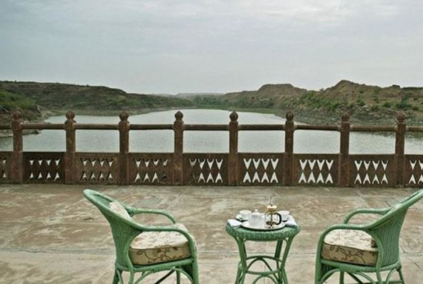 Lake View Restaurant at WelcomHeritage Bal Samand Lake Palace
