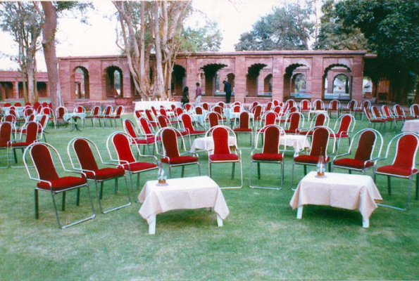 Royal Maharaja Tents at WelcomHeritage Bal Samand Lake Palace