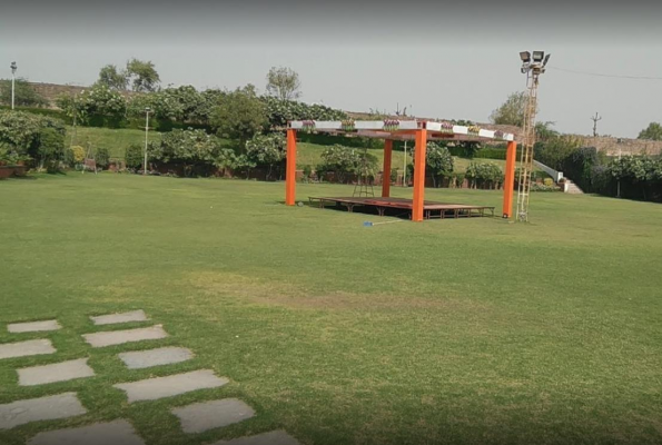 Lawn at Kuber Garh