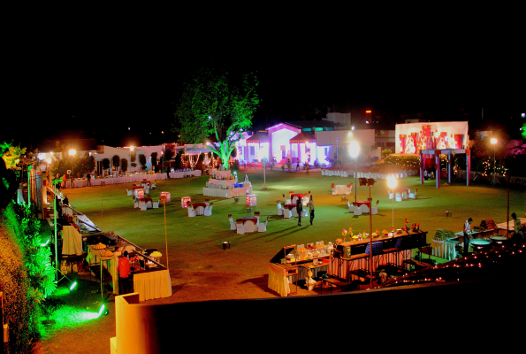 Lawn at Kuber Garh