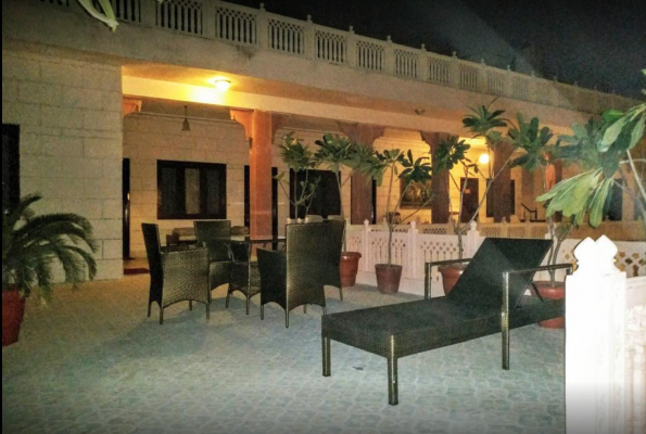 Rooftop Restaurant at Suryaa Villa A Heritage Home