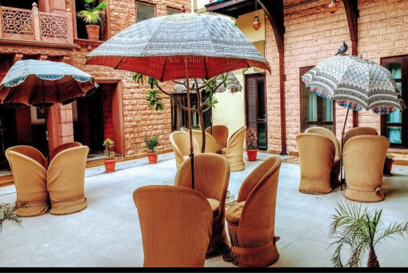 Courtyard Dine at The Marwar Hotel & Gardens