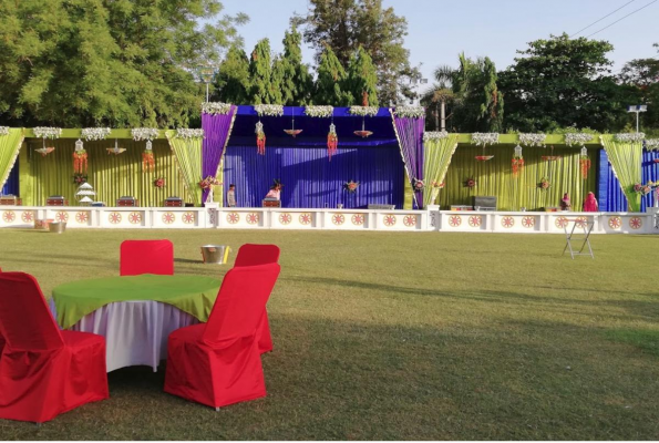 Party Lawn at Ktr Resort & Garden