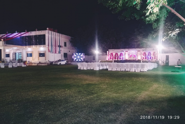 Party Lawn at Ktr Resort & Garden