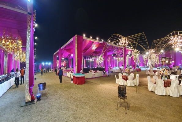 Party Lawn at Bravura Gold Resort