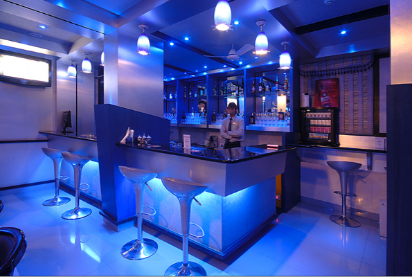 Blue Lagoon Bar at Hotel Niky International