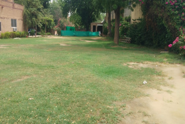 Lawn at Raghav Villas