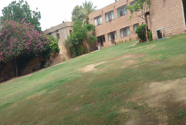 Lawn at Raghav Villas