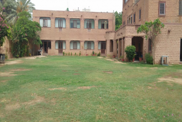 Lawn at Raghav Villas