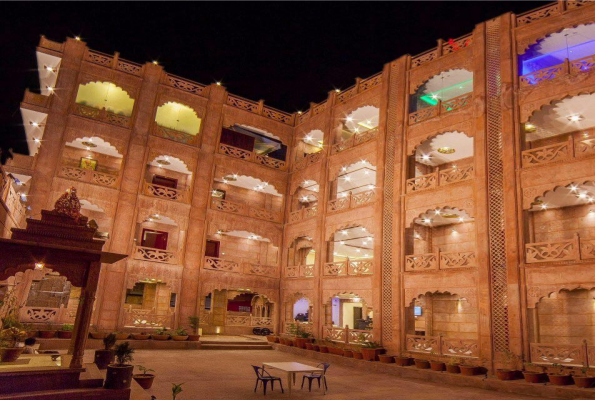 Courtyard at Om Heritage Hotel