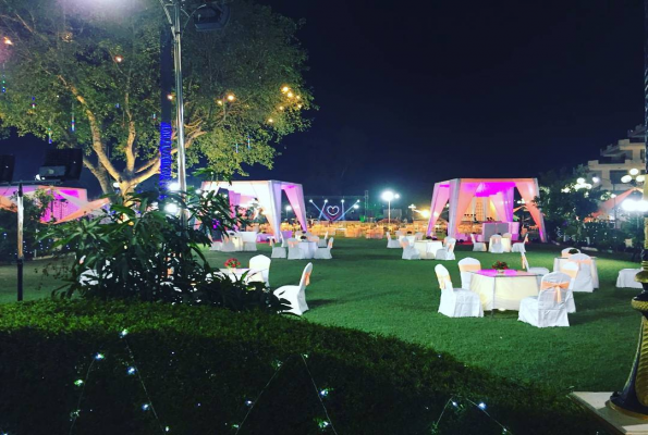 Party Lawn at G Rest Hotel & Resort