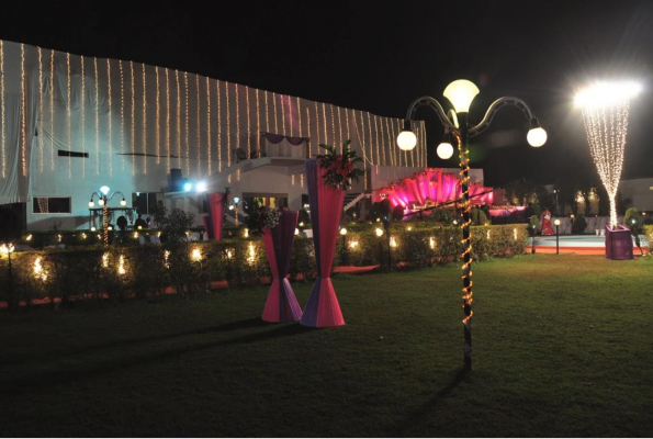 Party Lawn at Hotel Sunrise N Resorts