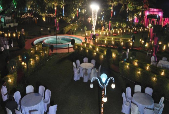 Party Lawn at Hotel Sunrise N Resorts