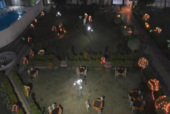 Party Lawn at Hotel Sunrise N Resorts