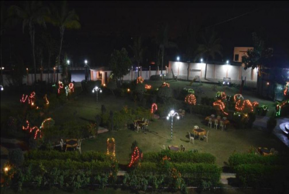 Party Lawn at Hotel Sunrise N Resorts