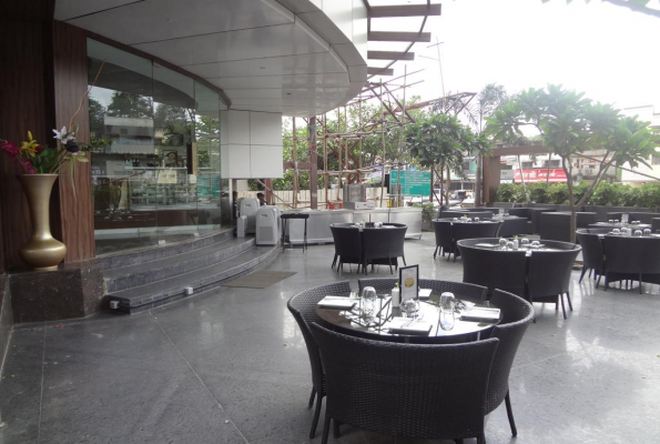 The Veranda at Hotel Gangakashi