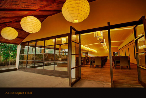 Open Dining hall at Templetree Leisure