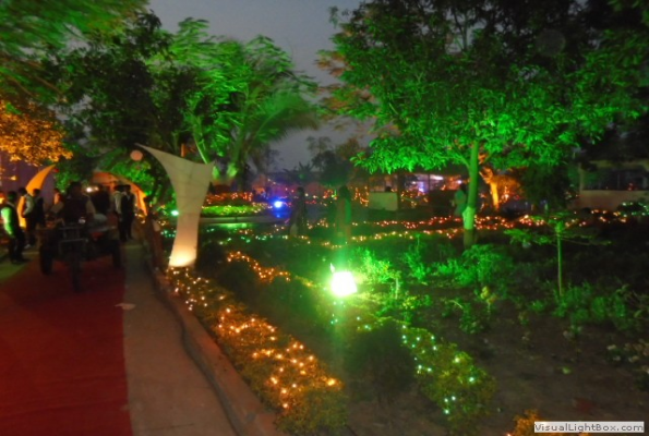 Lawn at Amantran Hotel & Resort