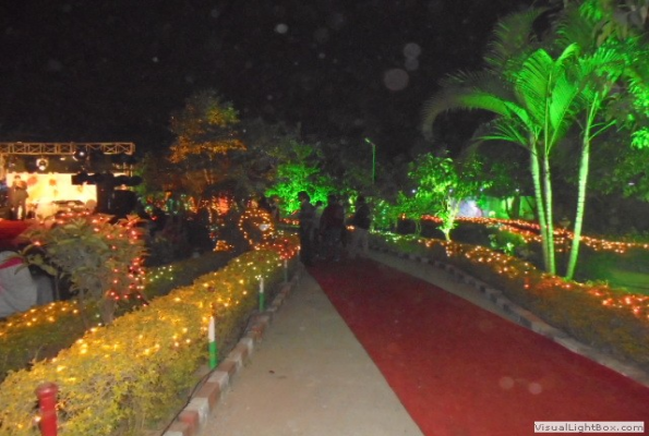 Lawn at Amantran Hotel & Resort