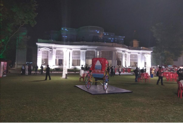 Main Lawn Full at The Tollygunge Club