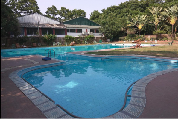 Poolside at The Tollygunge Club